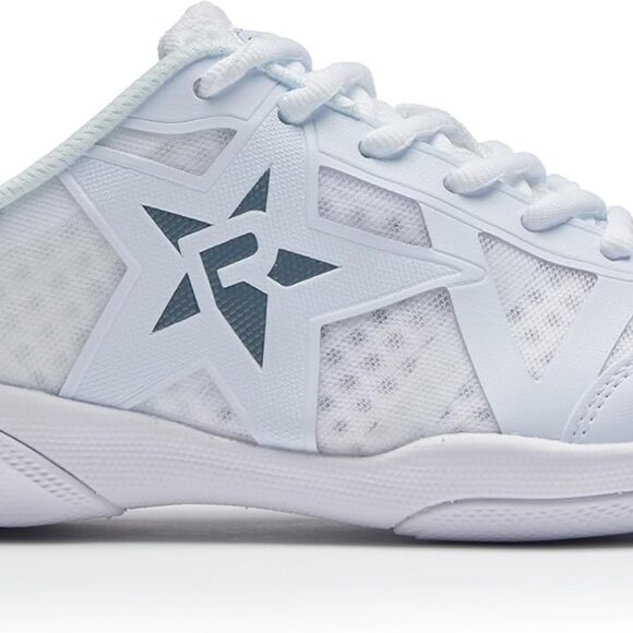 Rebel Athletic Ruthless White Cheer Shoe, size 5.5 - Picture 2 of 6